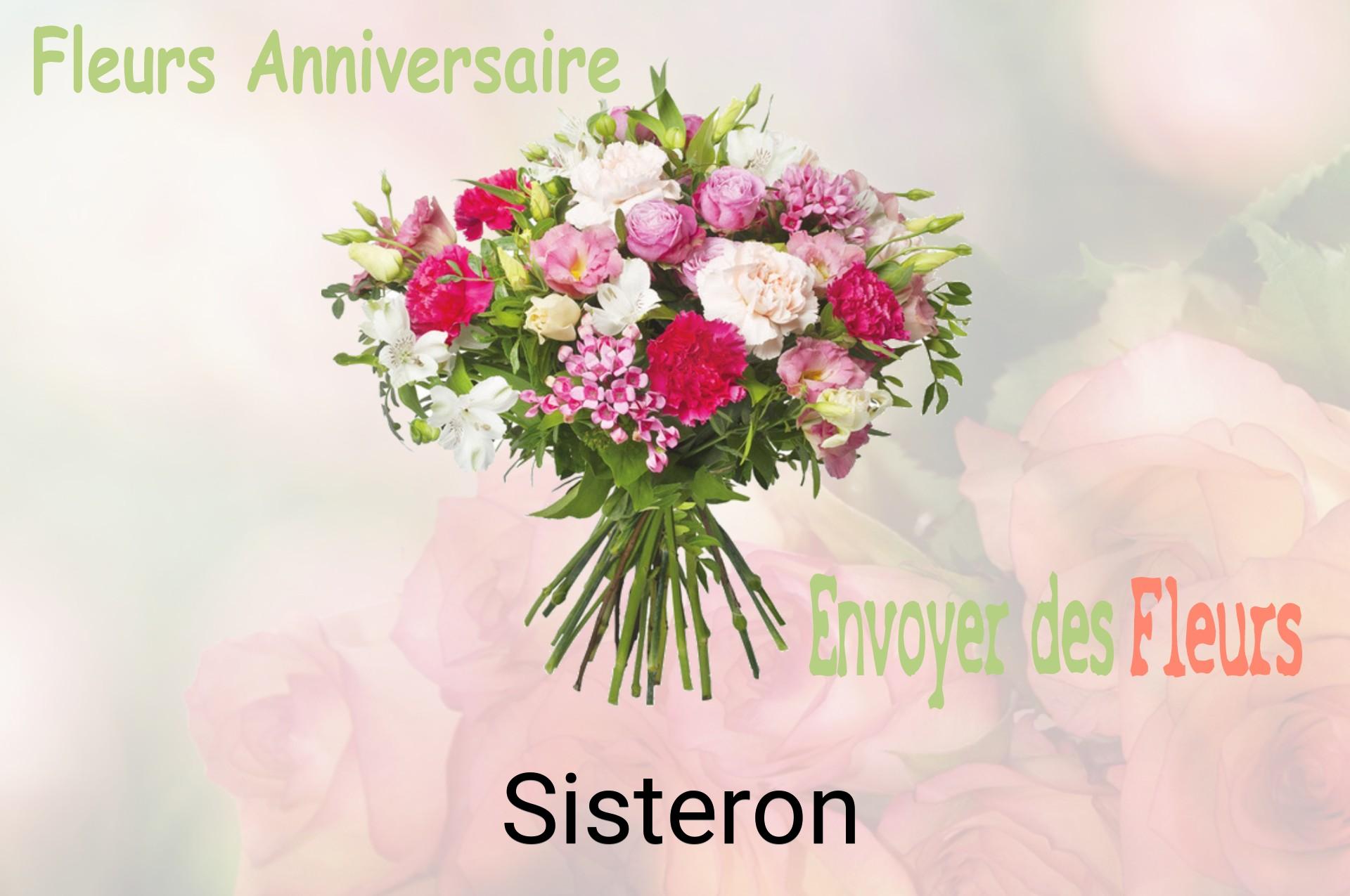 Bouquet de fleurs d’anniversaire livré à Sisteron